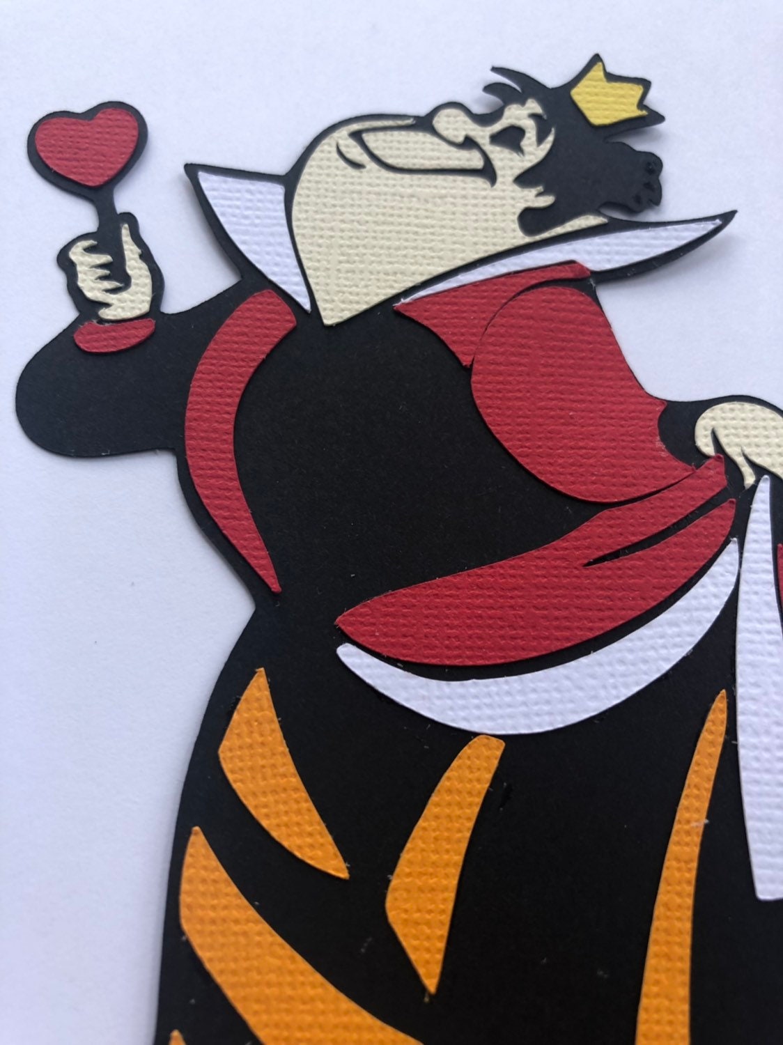 Queen Of Hearts Cartoon Silhouette