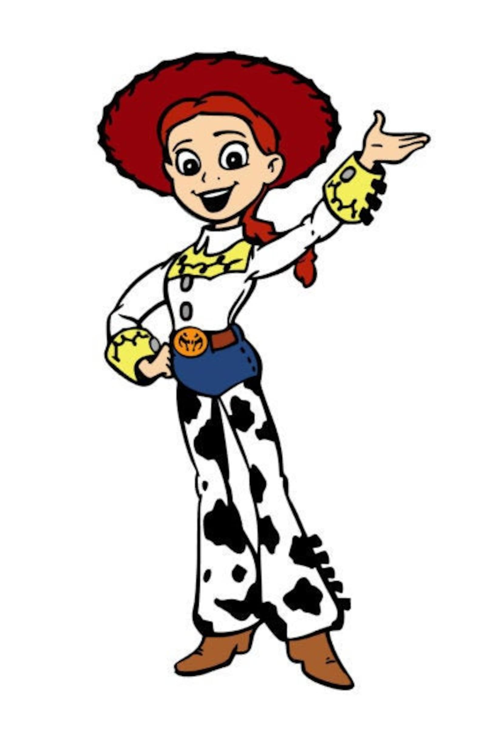SVG Digital Download Toy Story Jessie digital cutting file  Etsy