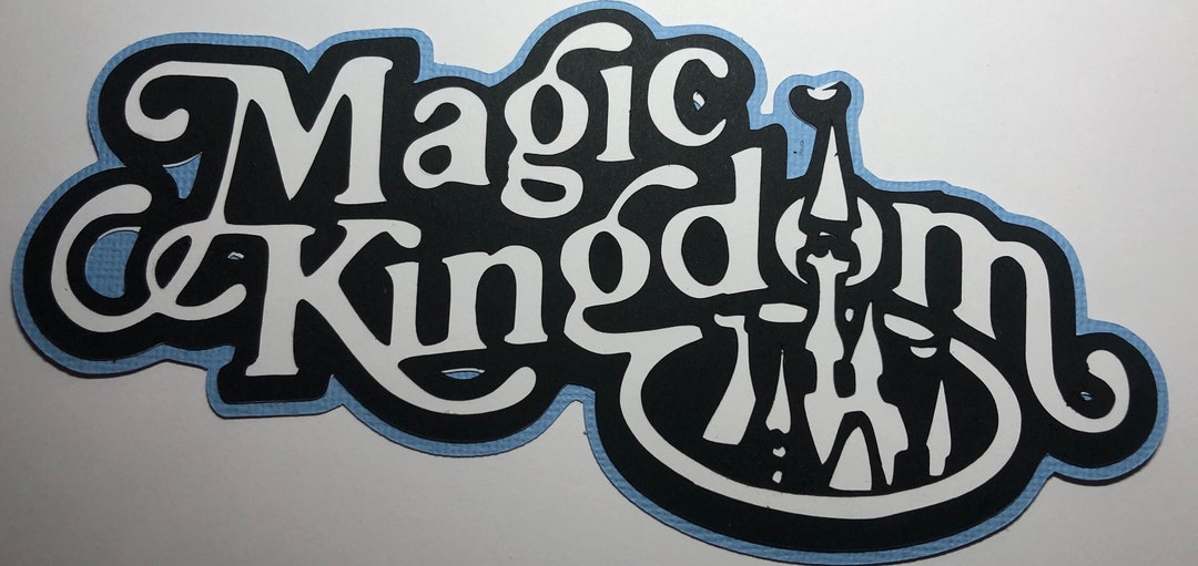 SVG Digital Download Magic Kingdom Digital Cutting File .svg for Cricut