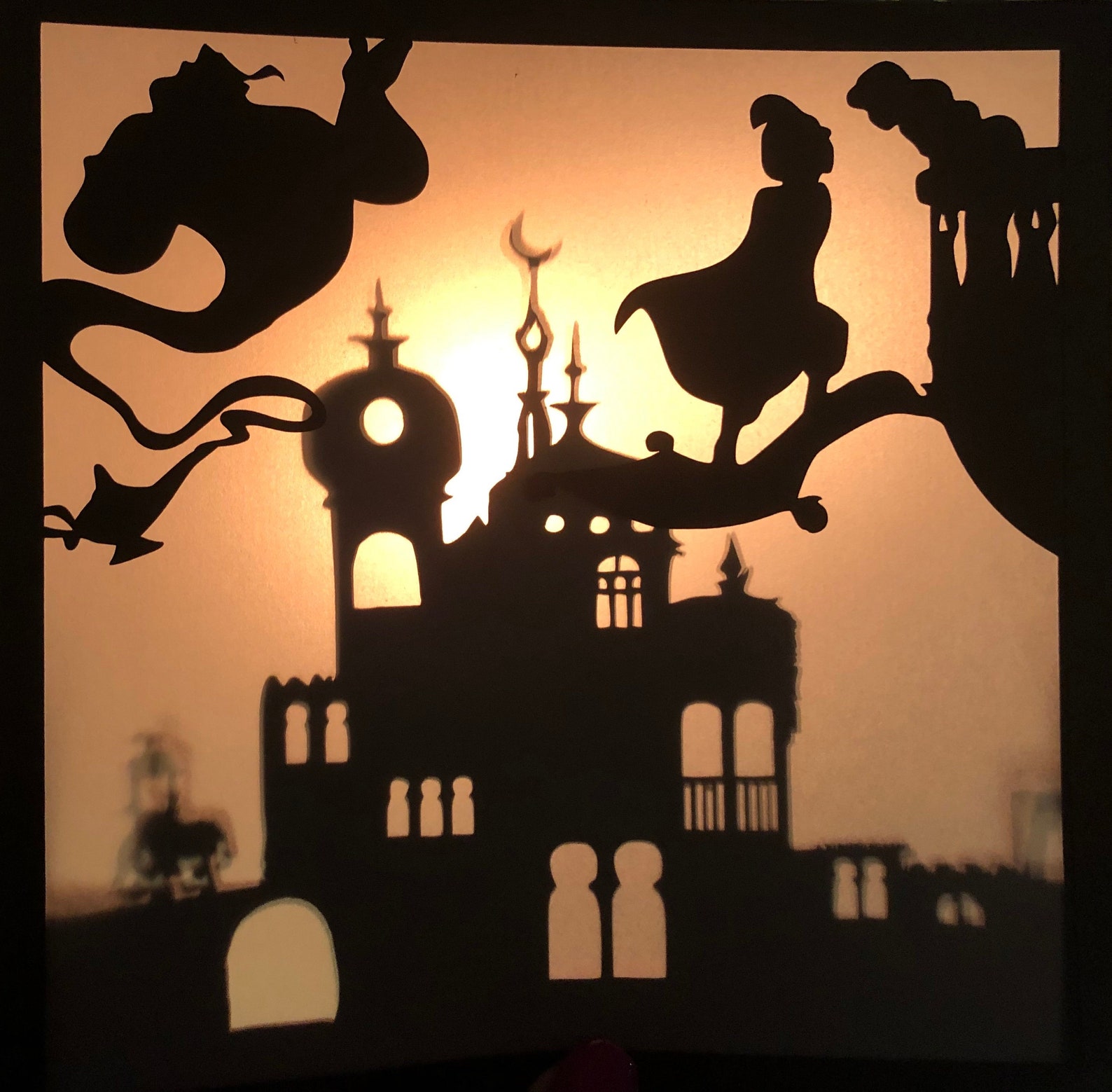 Aladdin die cut layers for Shadow Box | Etsy Aladdin die cut layers for Shadow Box | Etsy