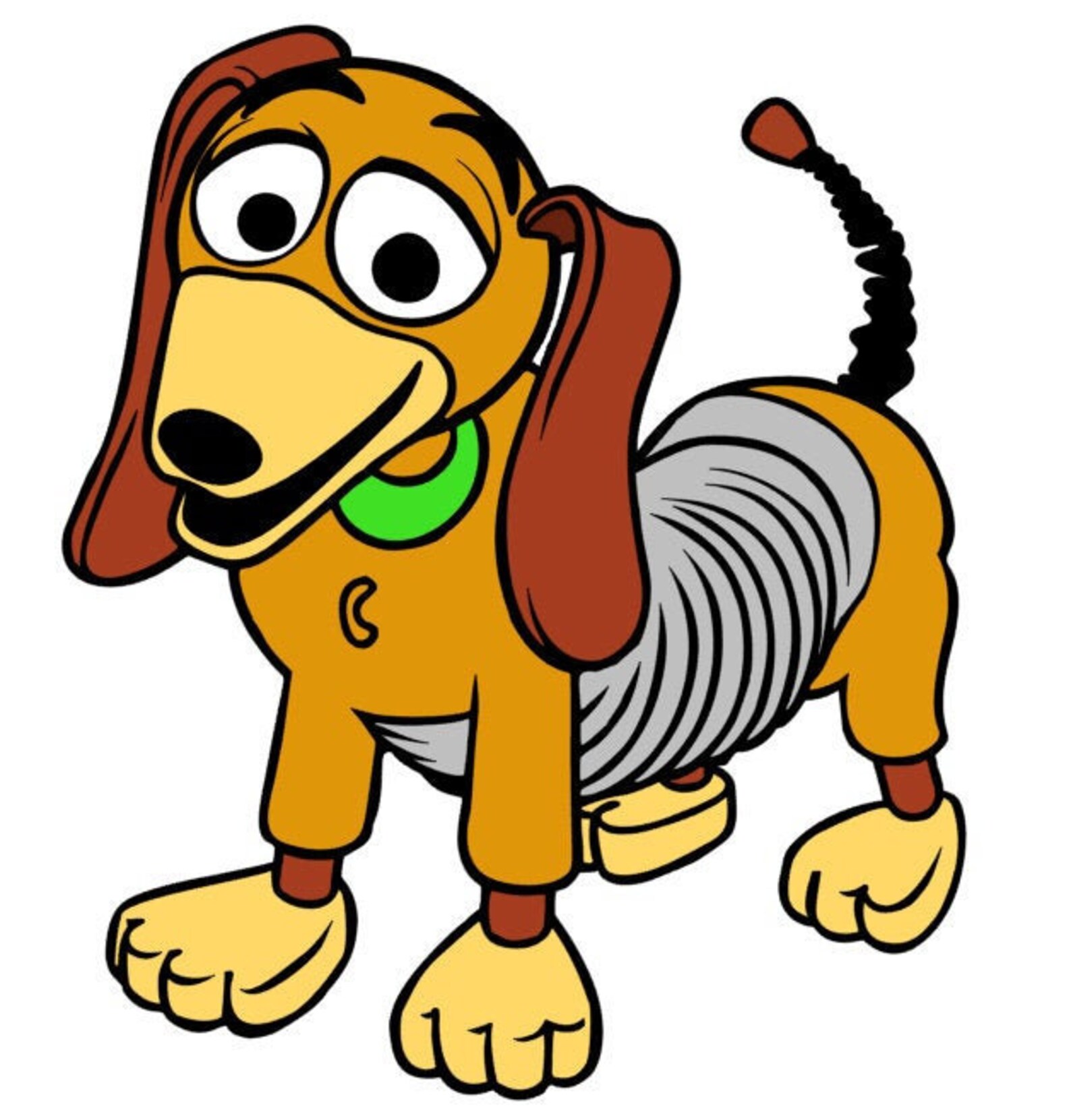 SVG Digital Download Toy Story Slinky Dog digital cutting file Etsy