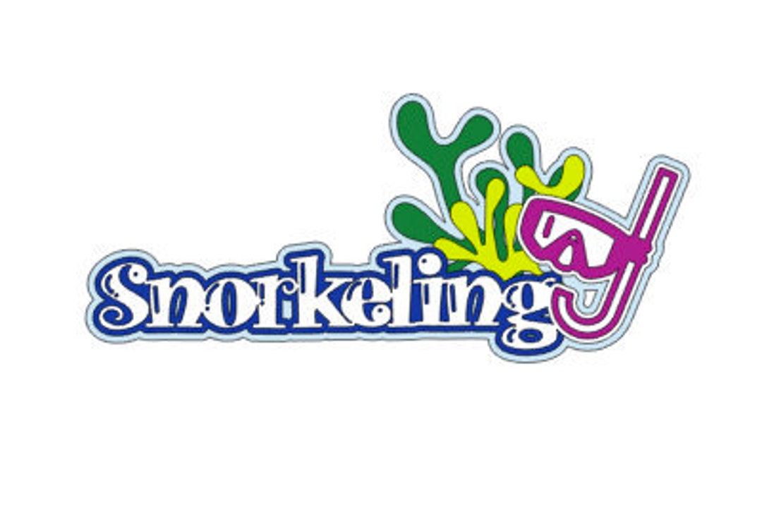 SVG Digital Download Snorkeling Cut File Digital Cutting File .svg for