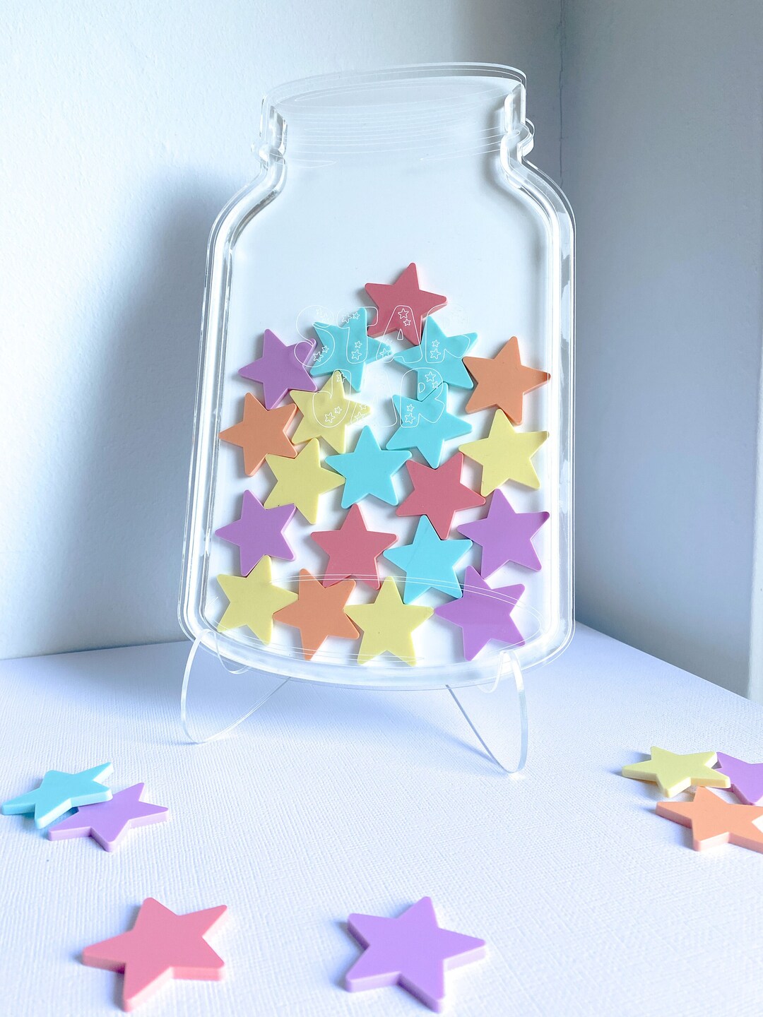Tarro De Recompensas Para Niños Con Estrellas Classroom Dail | Meses