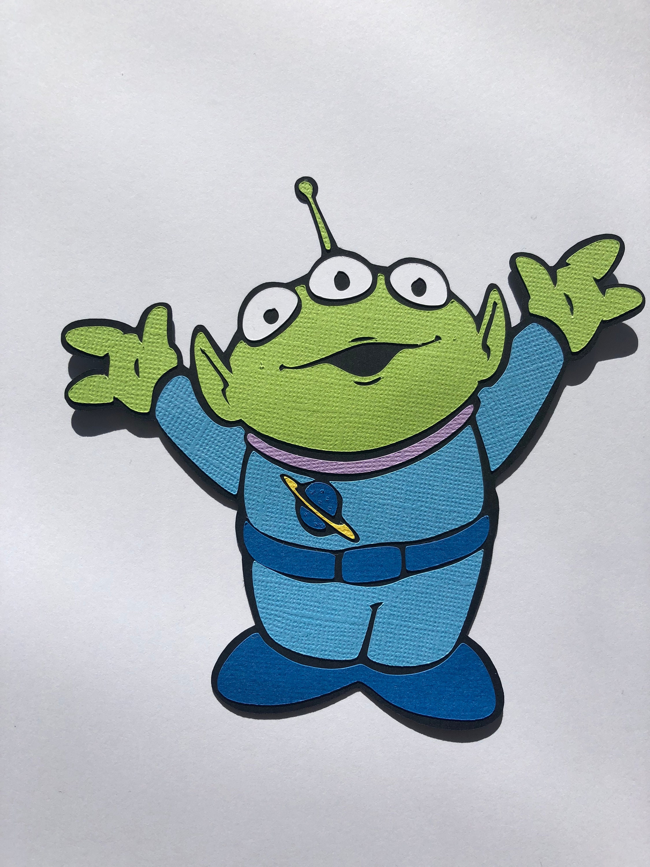 SVG Digital Download Toy Story's Alien Die Cut .svg Etsy