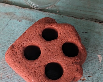 Lake Erie Brick - Rare Find - Flower Vase - Candle Holder - Pen/Pencil/Paint Brush Holder - Paperweight