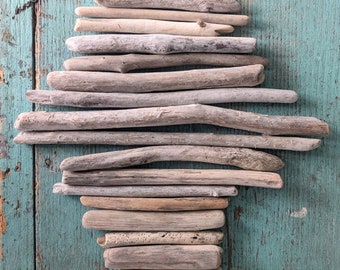 Driftwood pieces, bulk driftwood, Lake Erie driftwood - lot of 20 pieces