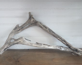 Lake Erie Driftwood Piece - Unique Driftwood - Sculpture - Beach Decor