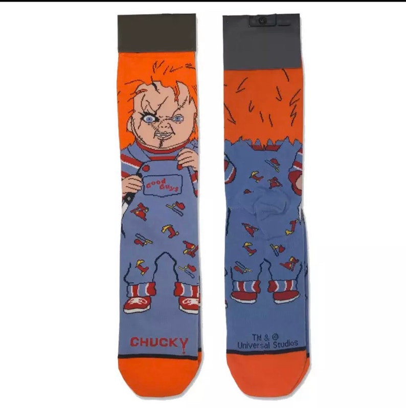 Horror Movie Socks Etsy