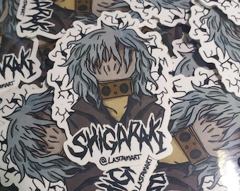 Decay Shigaraki Stickers