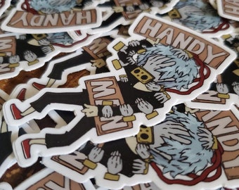 Crusty Handyman: Die-Cut Sticker