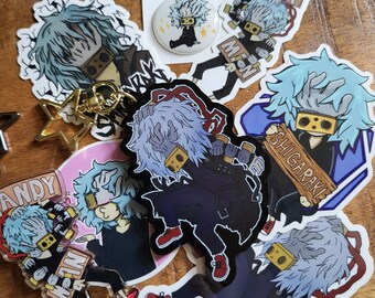 Shiggy Sticker & Keychain Bundle