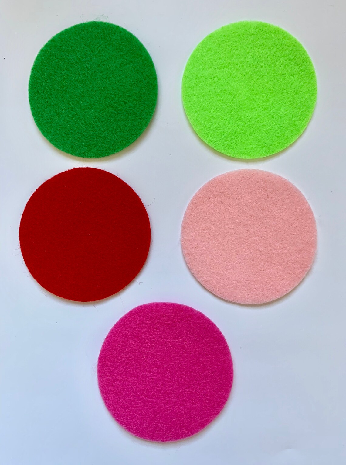 Cut out Felt Circles Round Felt Precut Felt CirclesDie Etsy