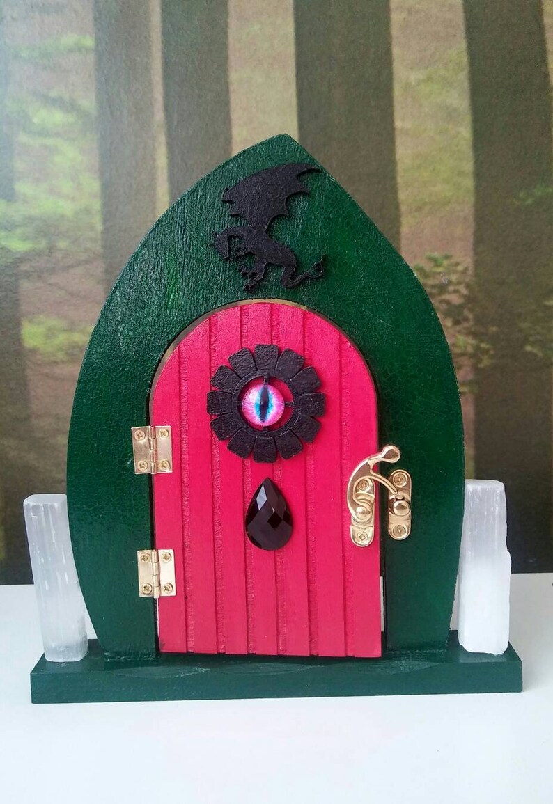 Dragon Fairy Door Game Of Thrones Inspired Fairy Door Unique Etsy