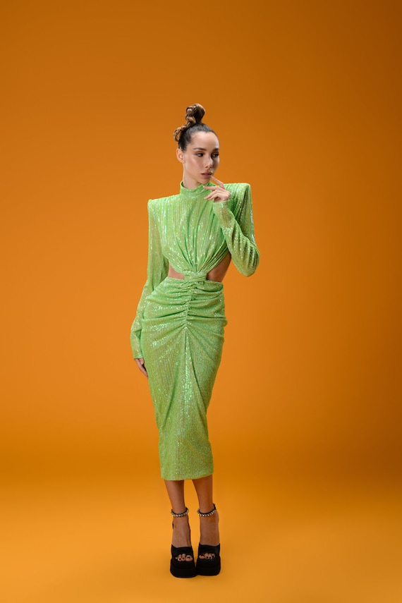 slim fit dress slacks Ice Green Dress
