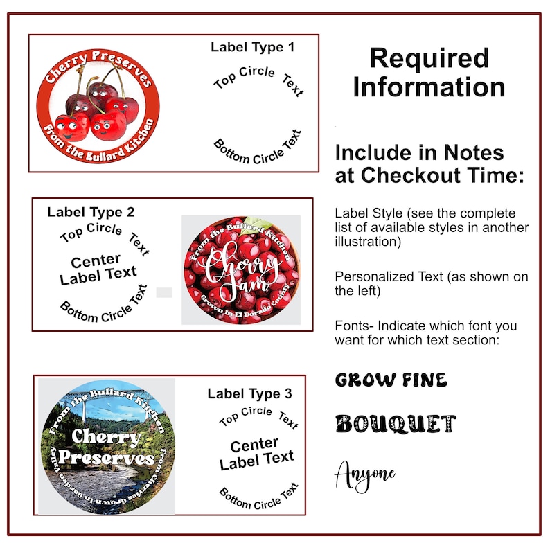 Custom Canning Jar Labelspersonalized Jar Labelpersonalized Jam Jar