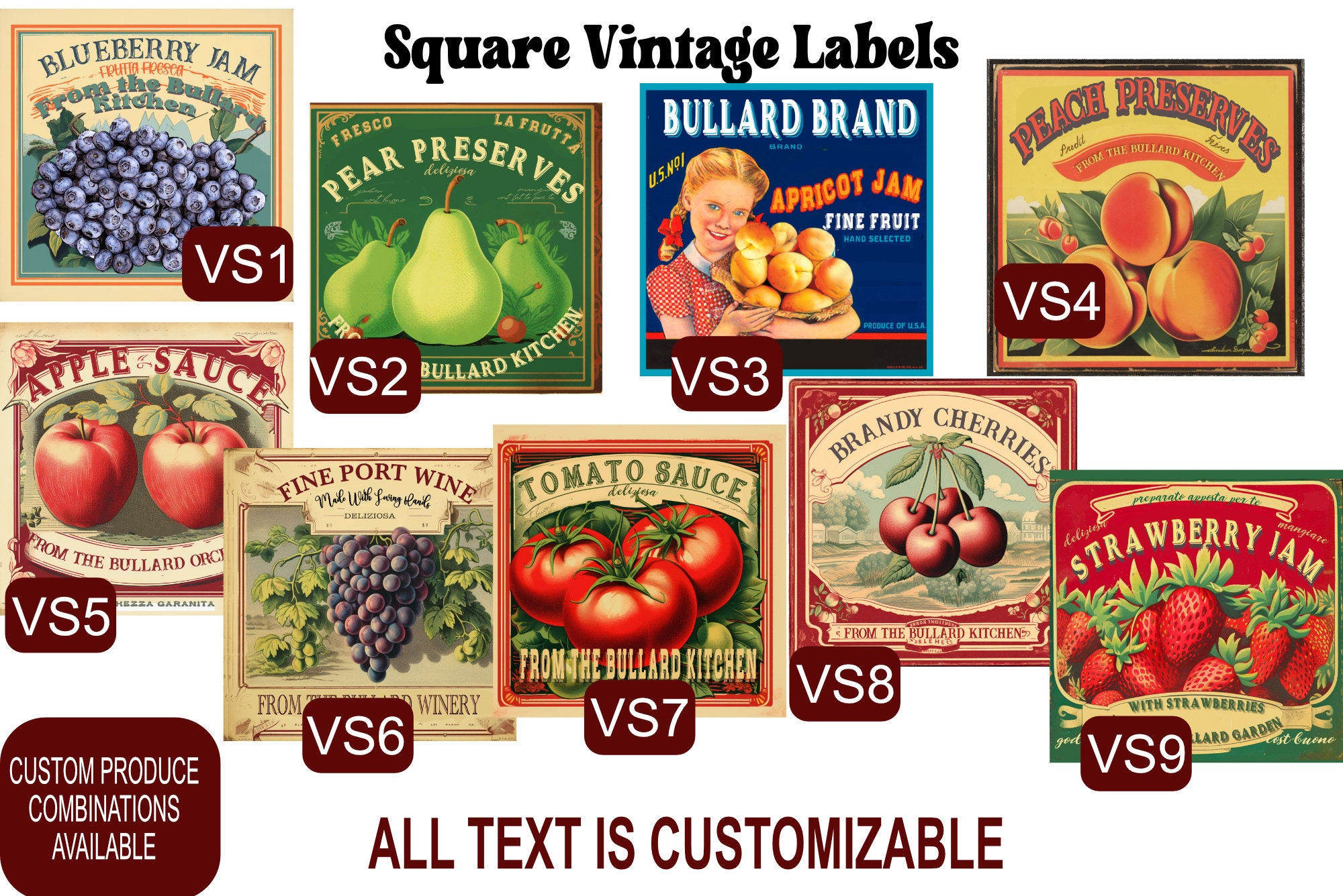 Custom Canning Jar Labelspersonalized Jar Labelpersonalized Jam Jar Labels Personalized