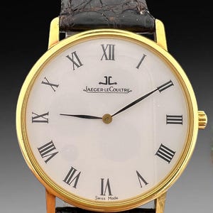 Jaeger LeCoultre 18k gold Men watch