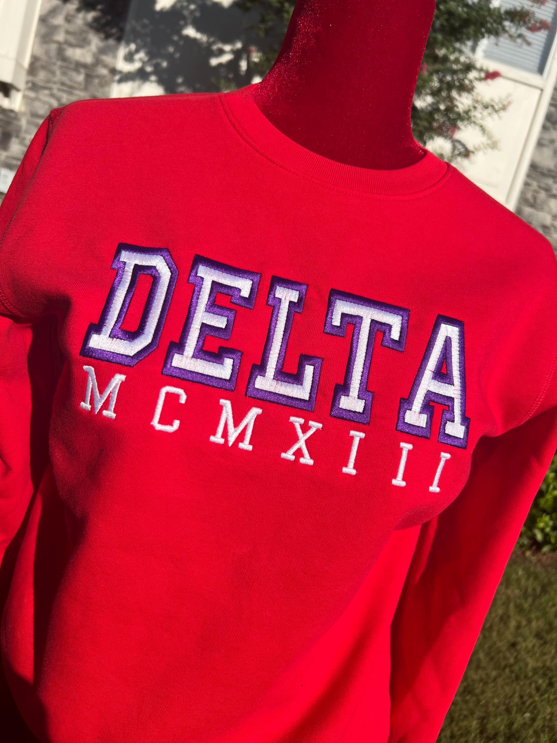 DELTA MCMXIII Sweatshirt - Etsy display picture 3