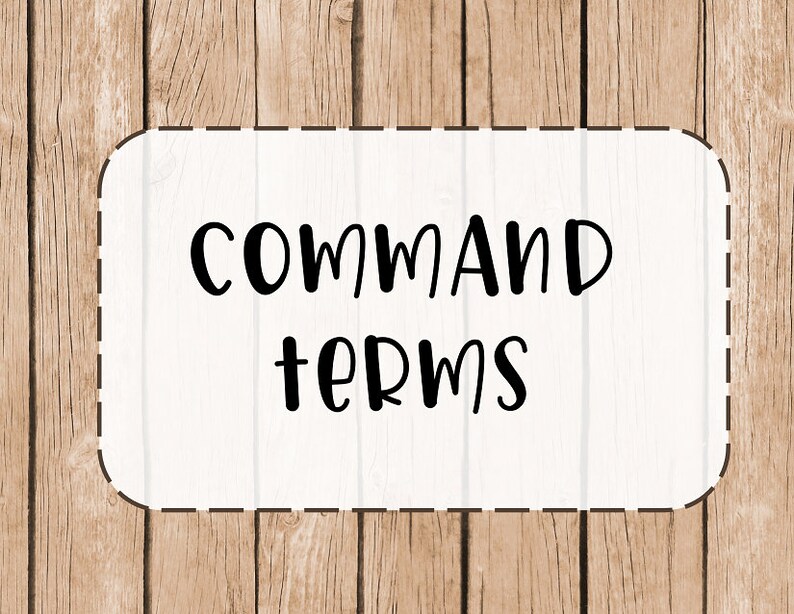 IB MYP Command Term Posters Printable Posters International command-terms-sciences-myp-sciences-wab-learns-at-western-academy