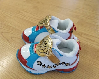 light up wonder woman shoes