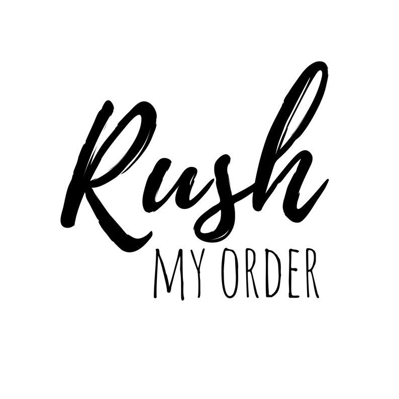 Rush My Order Expedite Order image 1