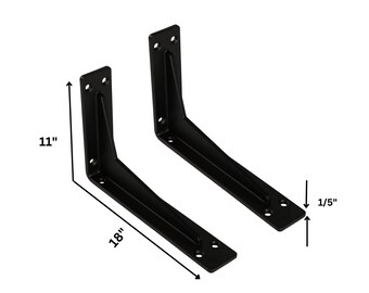 wall mounted shelf bracket, industrial wall bracket floating wall shelf brackets metal wall hanging brackets wall plant bracket for vanities