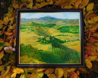 Original oil painting landscape painting home décor gift for Housewarming