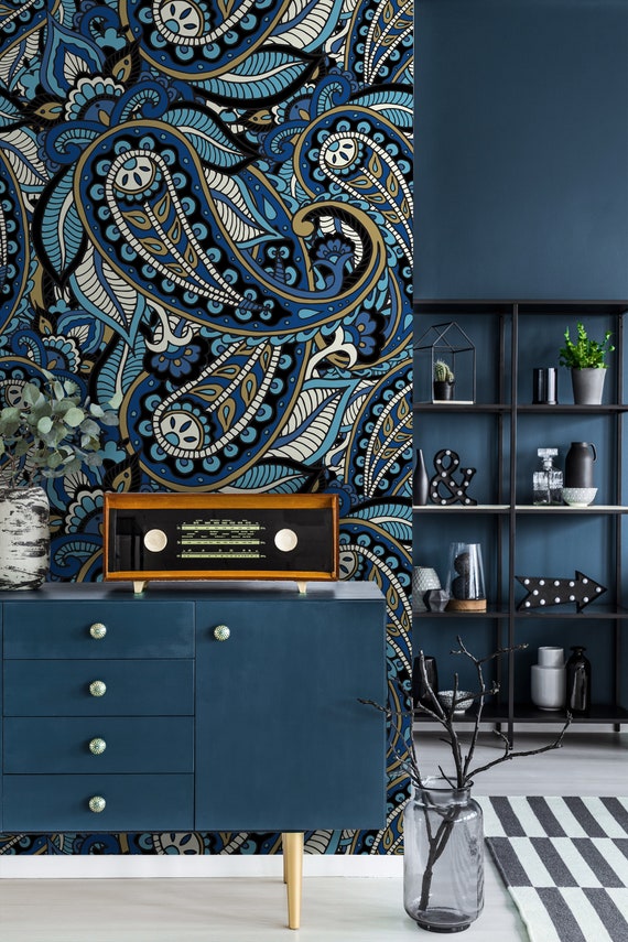 Ethnic Wallpaper Self Adhesive Wallpaper Vintage Pattern Etsy Ethnic Wallpaper Self Adhesive Wallpaper Vintage Pattern Etsy