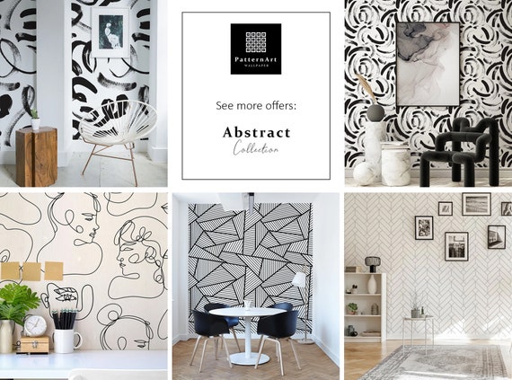 Art Deco Wallpaper Abstract Luxury Geometric Wallpaper Line - Etsy Art Deco Wallpaper Abstract Luxury Geometric Wallpaper Line - Etsy
