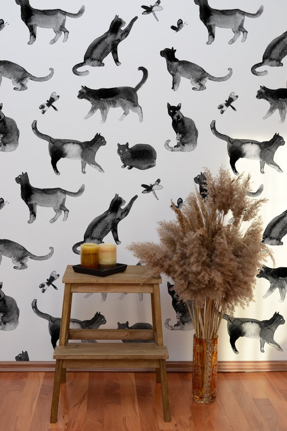 CatCoq Peel  Stick Wallpaper Now Sold Through Target with Partner  RoomMates Decor  CatCoq