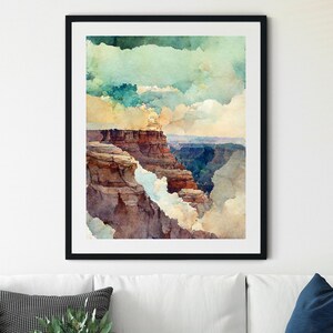 Grand Canyon Print, Grand Canyon Art, Grand Canyon National Park Art Print, Grand Canyon Wall Art, Southwestern Wall Art, Grand Canyon Photo