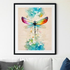 Dragonfly print, Dragonfly Wall Decor, Dragonfly Wall Art, Dragonfly afdrukbare, kwekerij Wall Art, kwekerij print, meisjes kamer decor