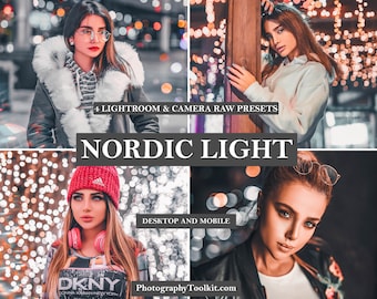 Mobiele Lightroom Presets NORDIC Zomer Presets/Travel Presets/Bride Presets/LR Presets/Boho Presets/Bright Preset/Warm Preset/VSCO Presets