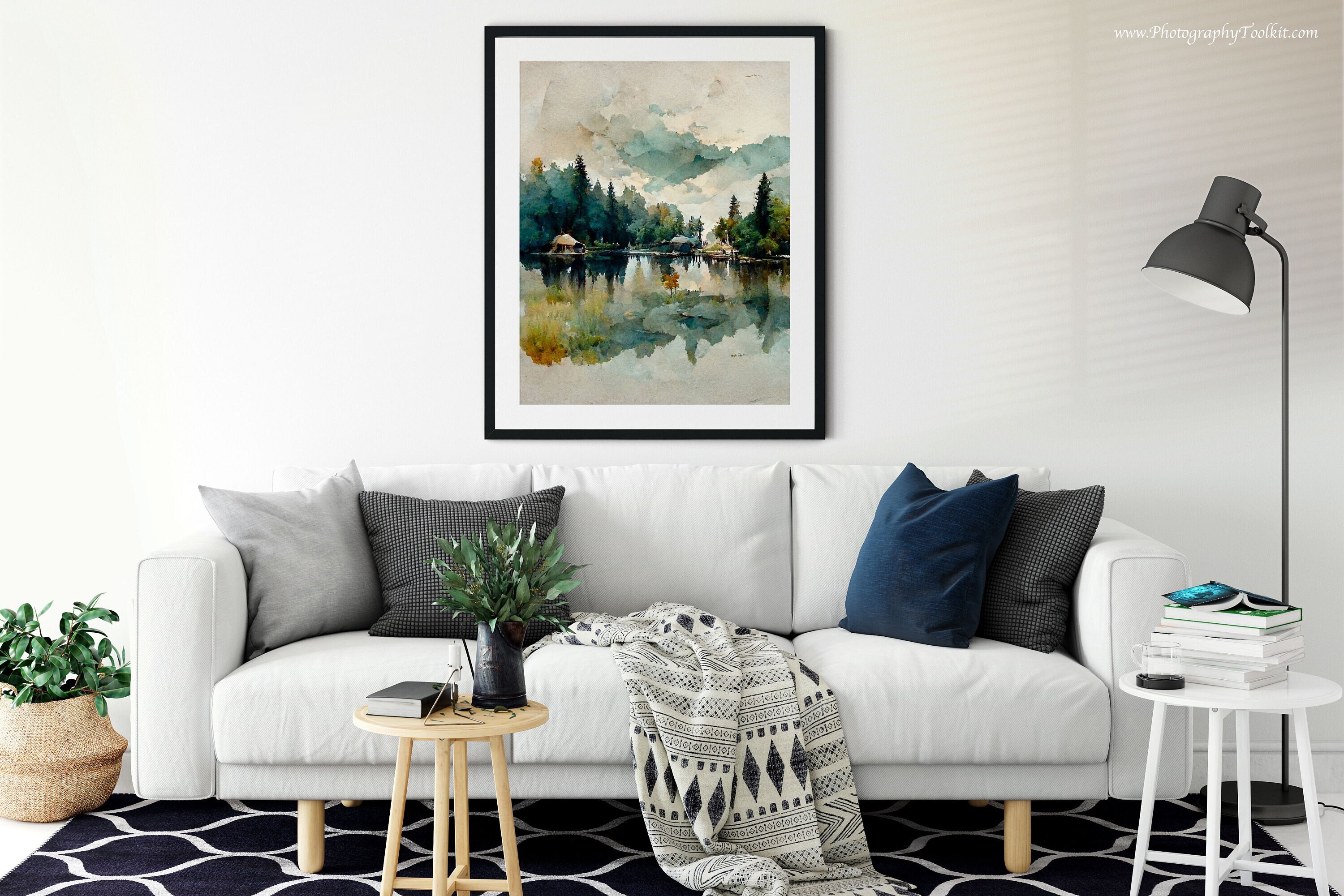 Lake House Wall Art Lake House Decor Lake House Art Lake Etsy