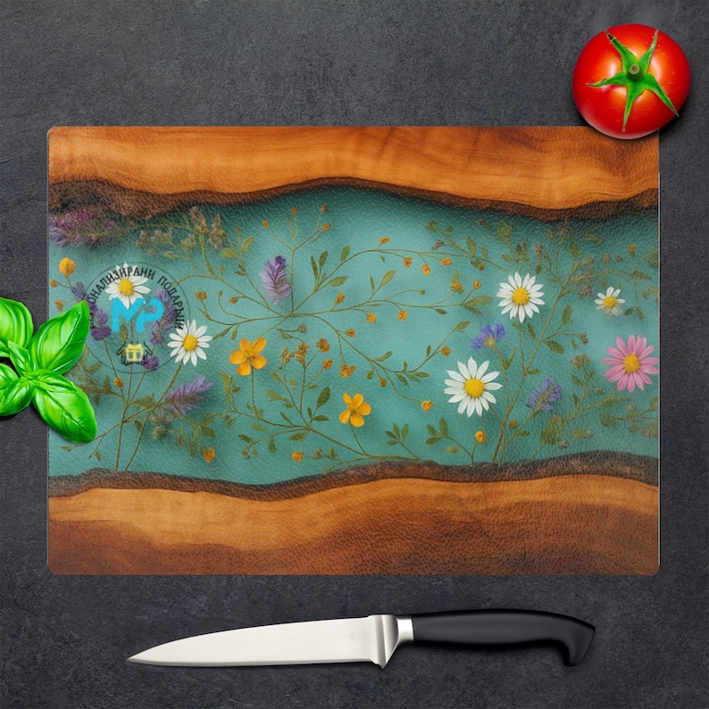 MPStoreDesigns Tempered Glass Cutting Board - Thumbnail 2