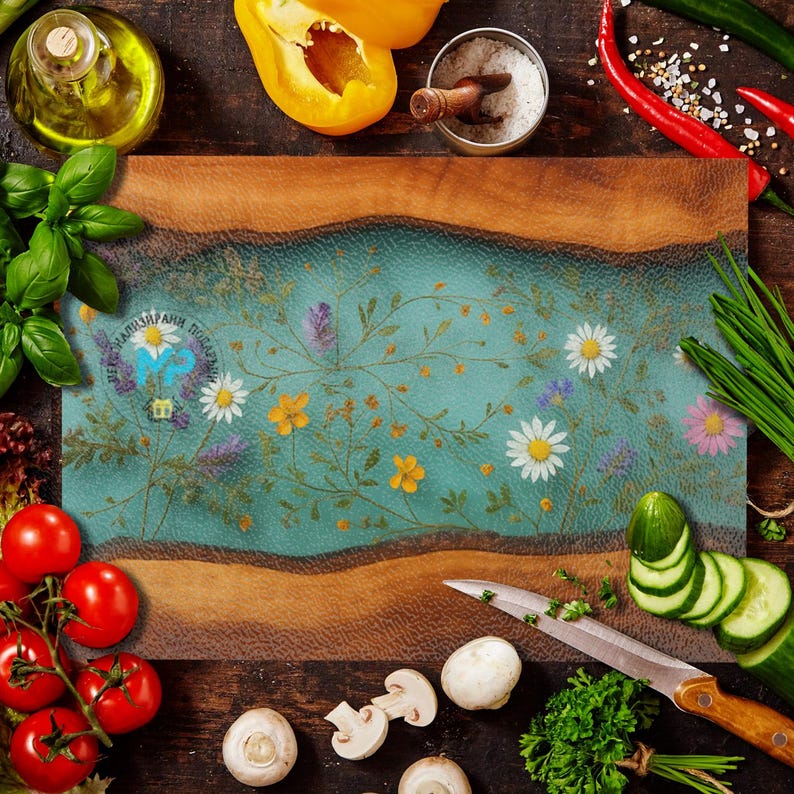 MPStoreDesigns Tempered Glass Cutting Board