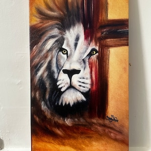 Lion of Judah- High Quality Canvas Print