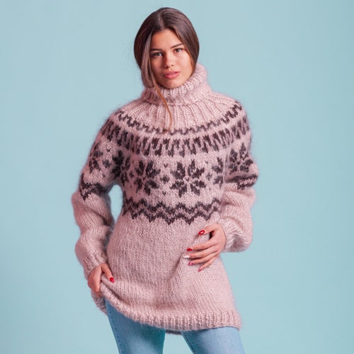 plus size norwegian sweaters