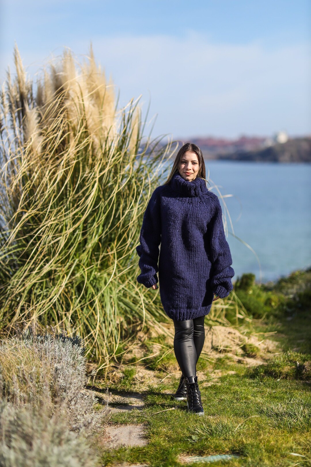 Chunky Wool Knit Pullover