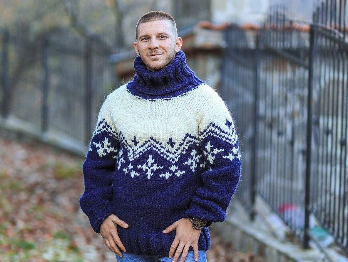 Sweater hombre nórdico - TRICOT