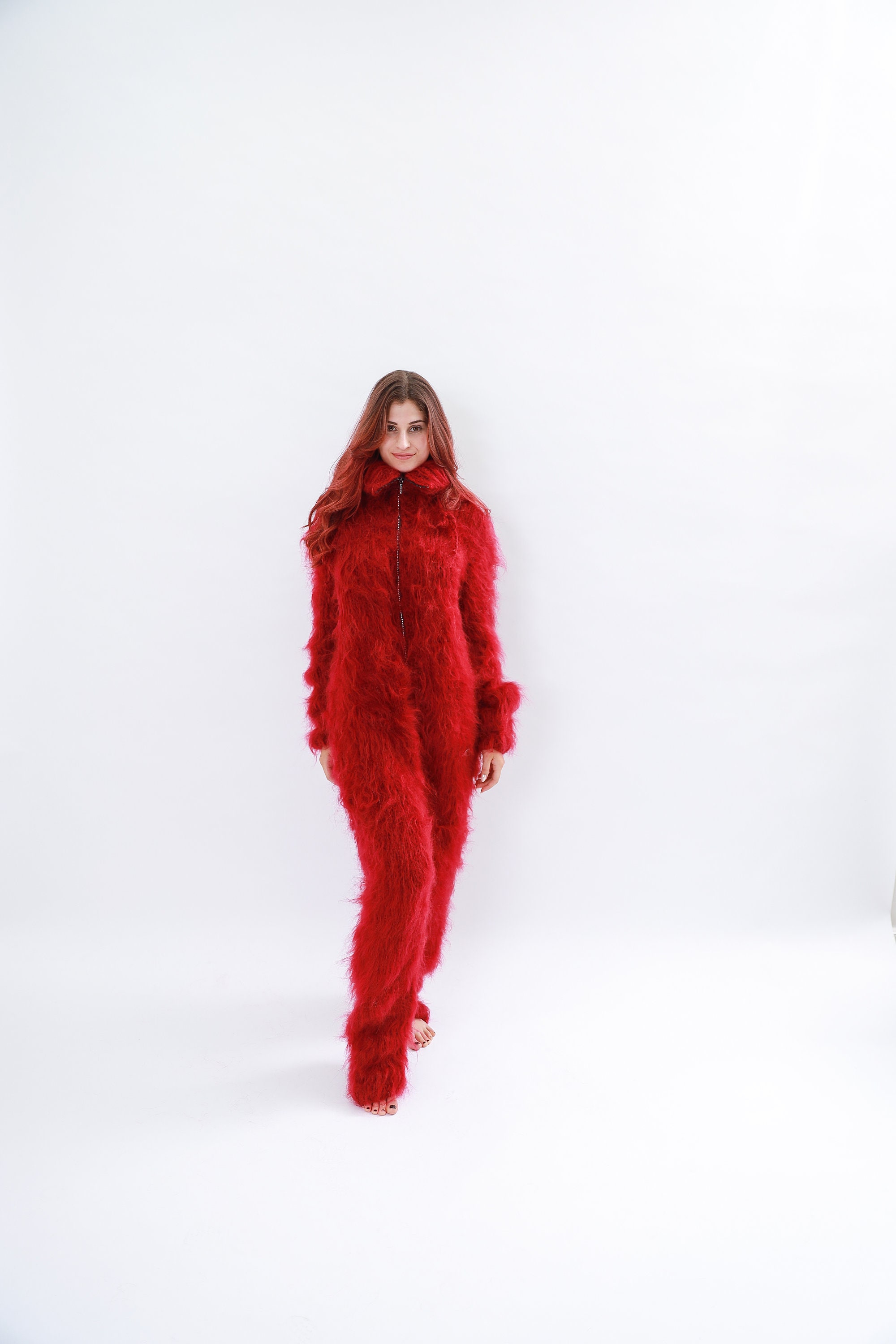 【SCULPTOR】 Overalls Knitted Bodysuit Red SC25S302RD MUSINSA | SCULPTOR Overalls Knitted Bodysuit Red