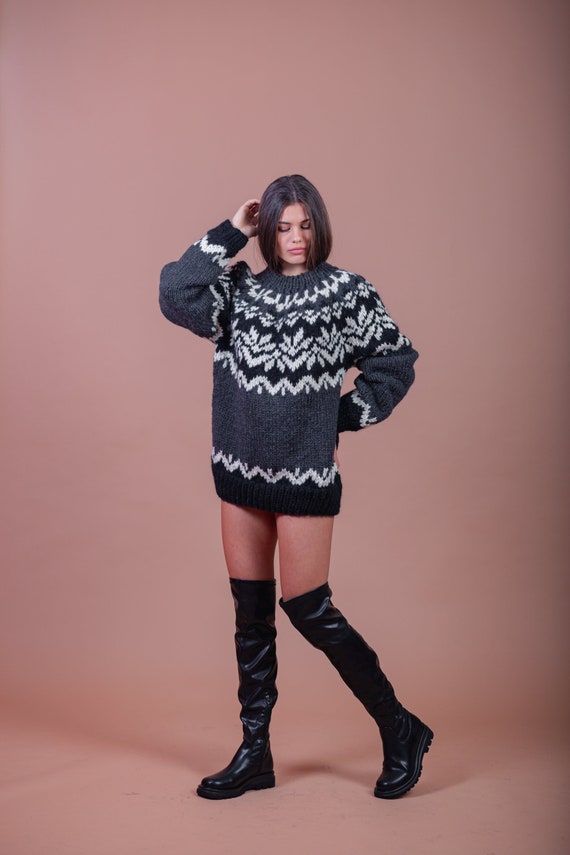 Nordic Sweater Lopapeysa Jumper 