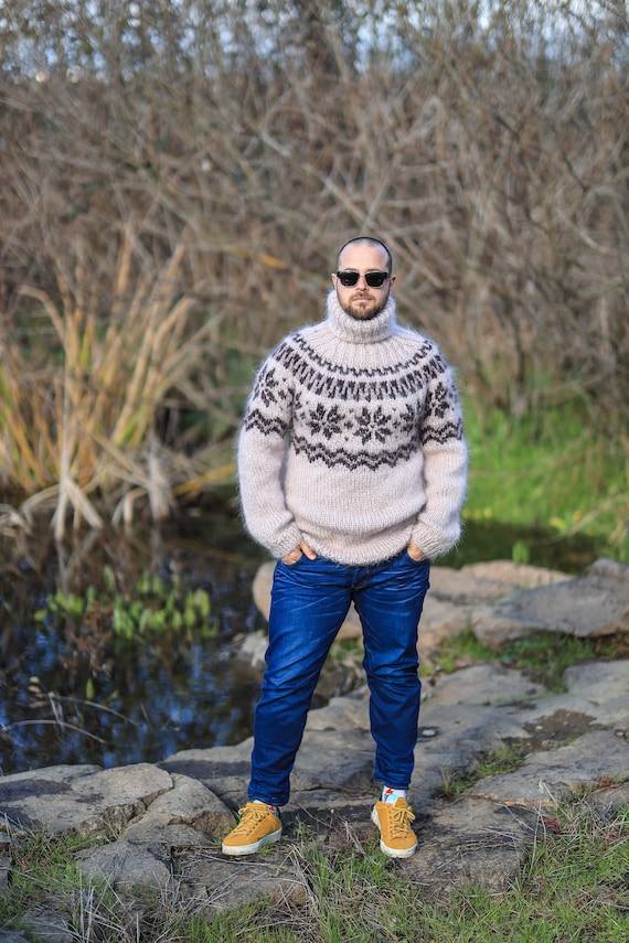 Oversized mens turtleneck best sale