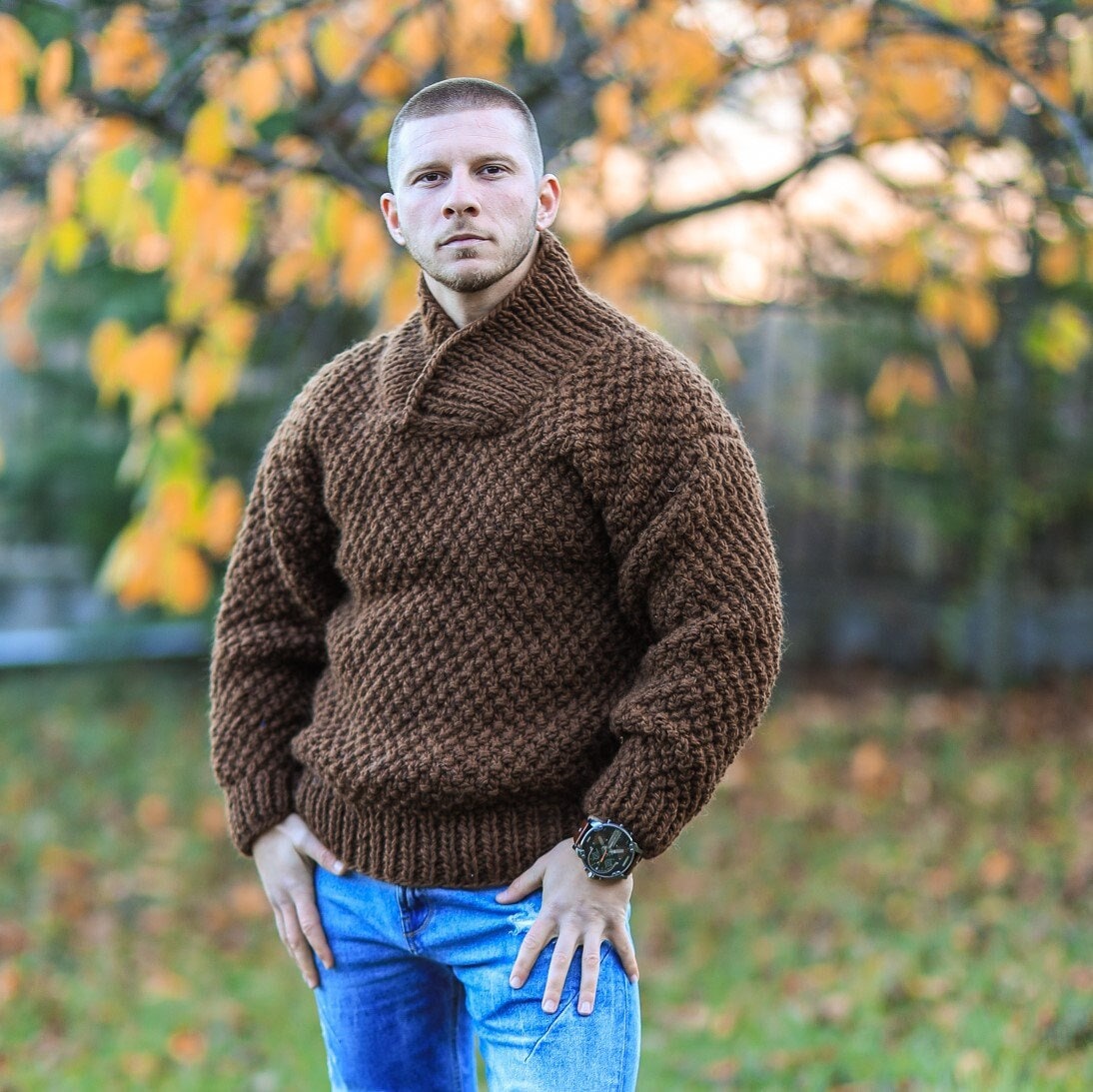 Pull Col Roulé Homme Hiver Cooleep - Tissu Chaud Et Doux, Coupe Slim, Plusieurs Couleurs