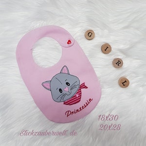 ITH embroidery file bib, princess, ITH, embroidery pattern / embroidery file, 18x30/ 20x28