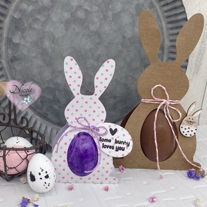 Egg bunny/ 2 tamanhos/ arquivo plotter em formato SVG/ Silhouette Studio3/ PDF