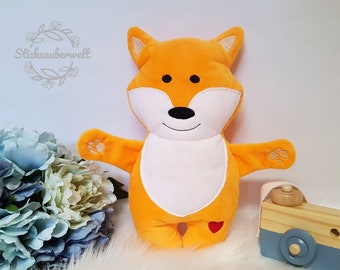 ITH embroidery file, fox, cuddly toy, crinkle cloth, ITH, embroidery file, embroidery pattern / embroidery motif, 18x30/ 20x28