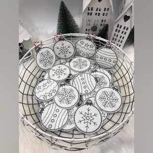 ITH embroidery file, pendant Christmas balls ITH embroidery file/ 10x10 /16x26