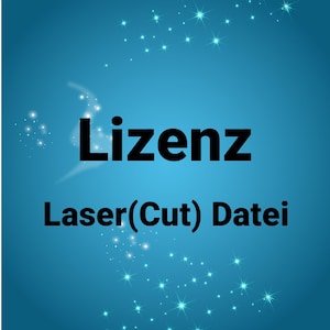 License for one laser (cut) file