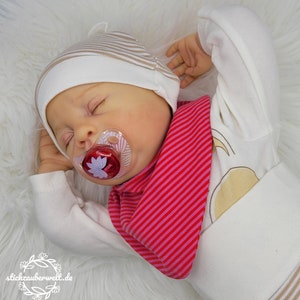 Baby scarf ITH embroidery file in 3 sizes/ 20x30/ 20x36/ 24x36 image 2